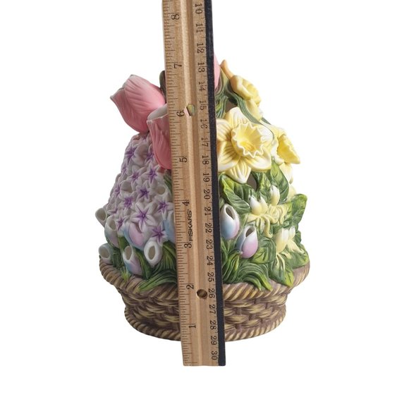 PartyLite Tea Light Candle Floral Easter Spring Display Collection Flowers - Picture 2 of 8